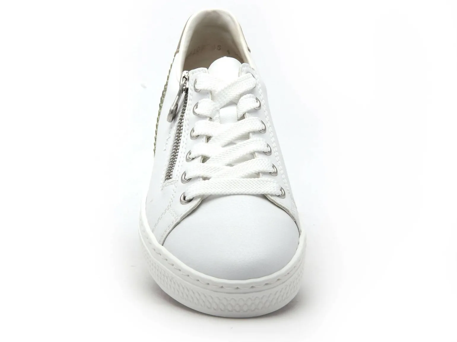 Rieker L5900 Blanc Baskets Basses Femme