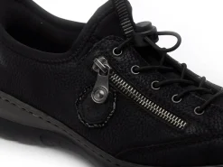Rieker L32F1 Noir Baskets Basses Femme