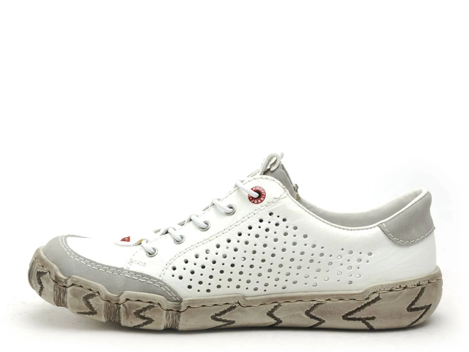 Rieker LO355 Blanc Derbies Femme