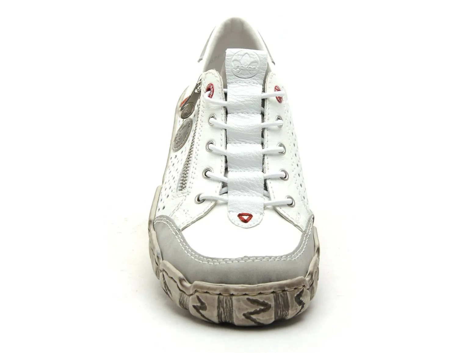 Rieker LO355 Blanc Derbies Femme