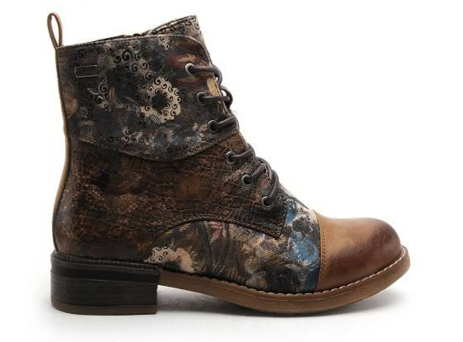 Rieker 94611 Marron Boots et Bottines Plates Femme