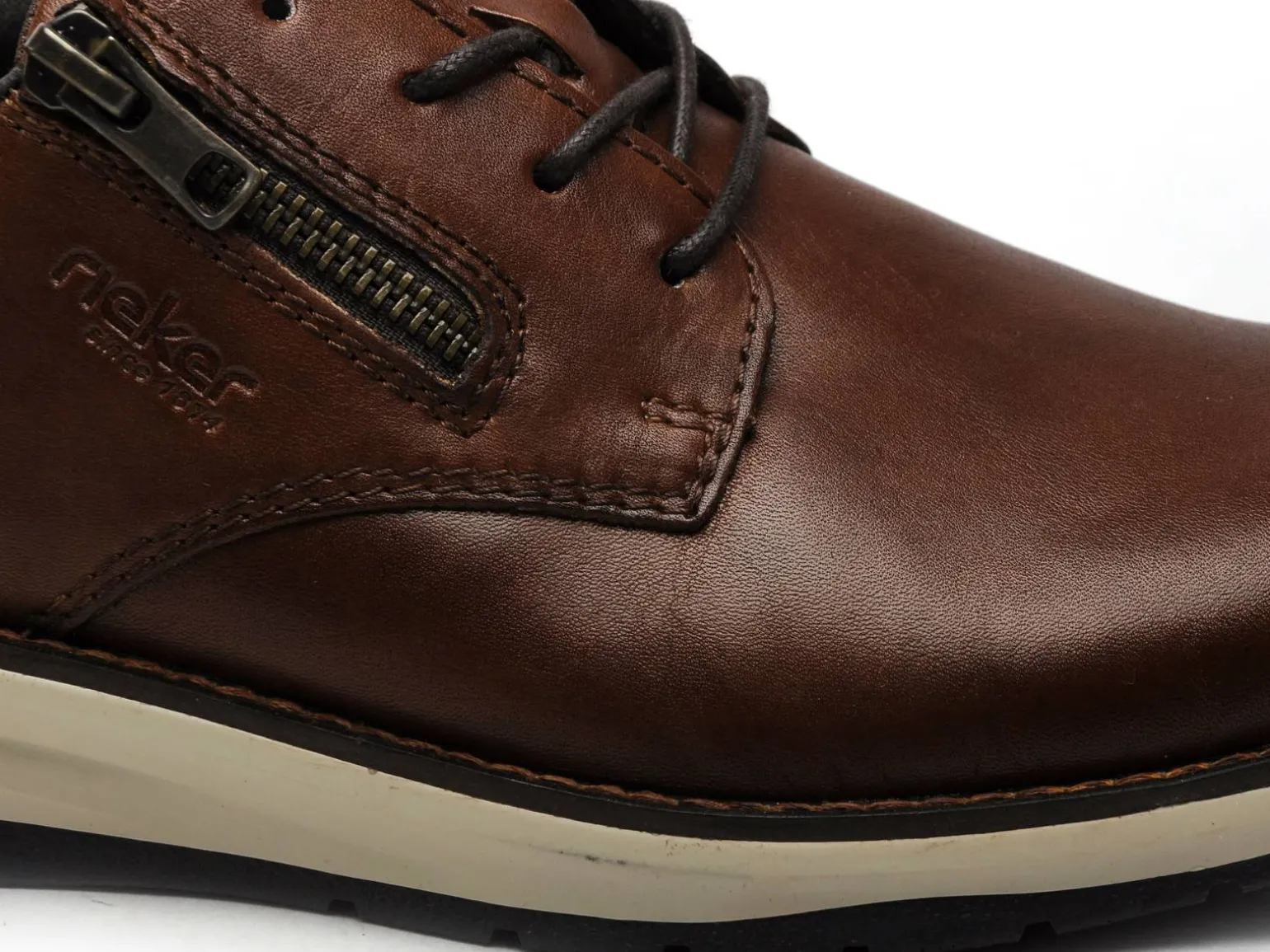 Rieker 14706 Marron Chaussures de Ville Homme