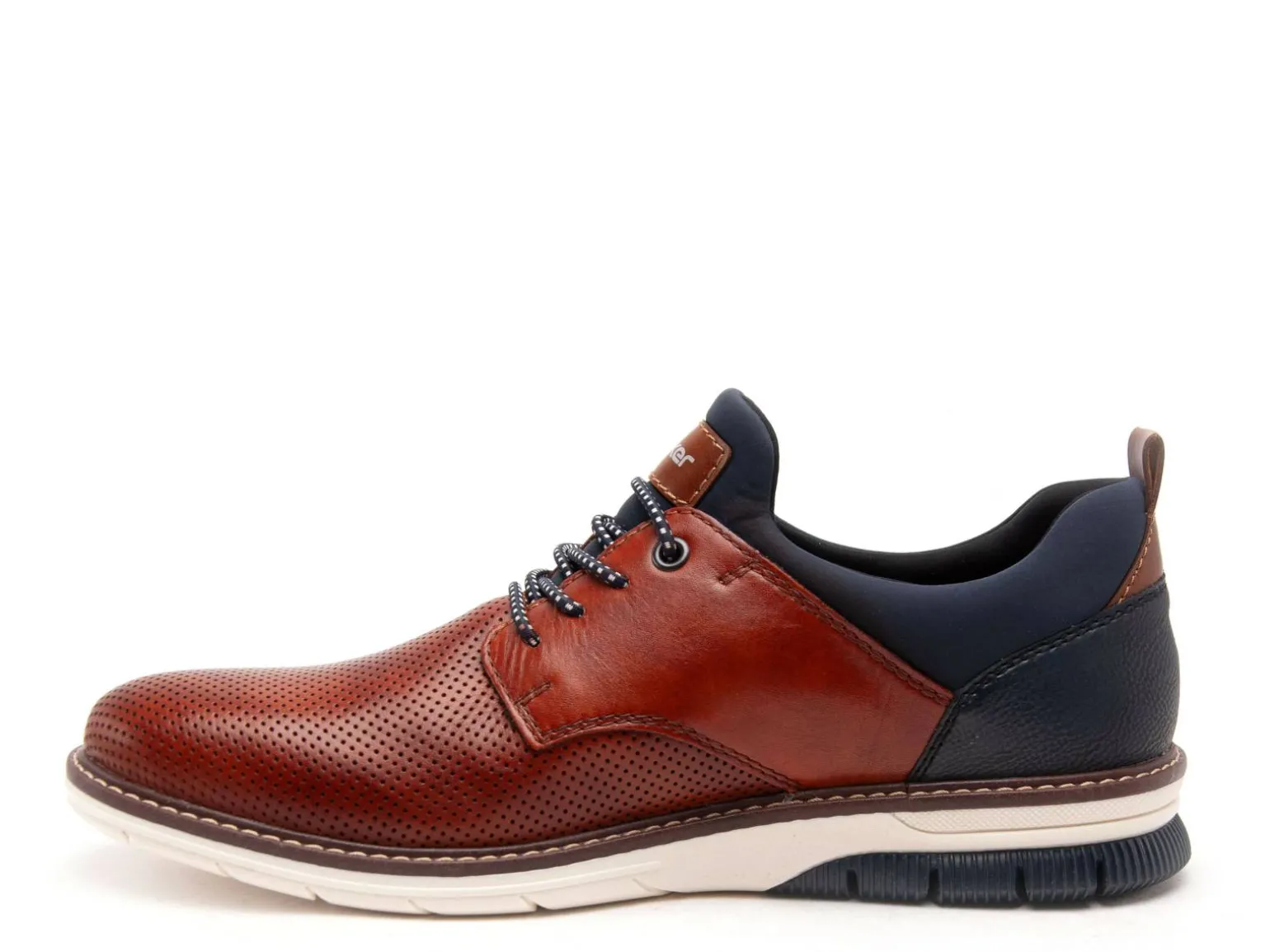 Rieker 14450 Marron Chaussures de Ville Homme