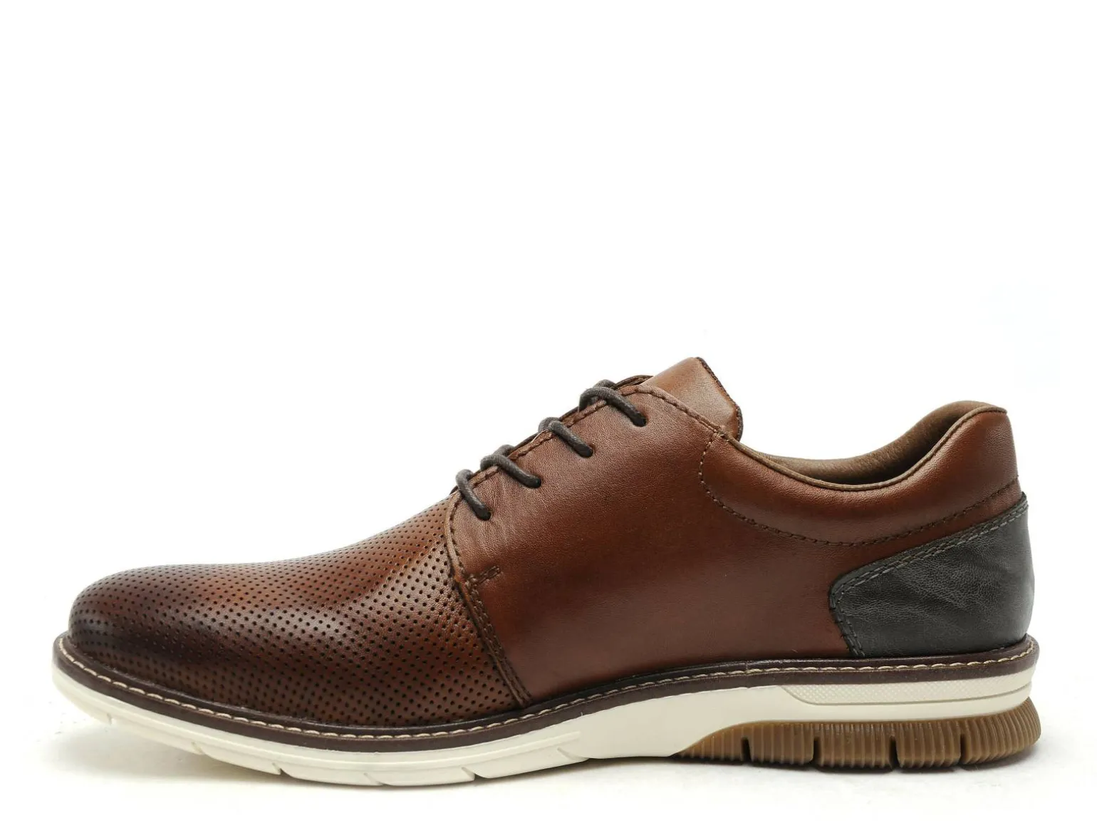 Rieker 14412 Marron Chaussures de Ville Homme