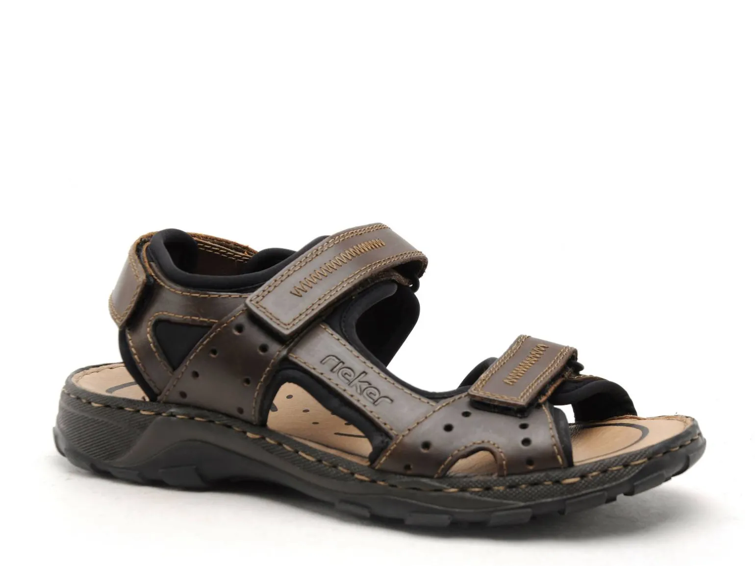 Rieker 26061 Marron Sandales Homme
