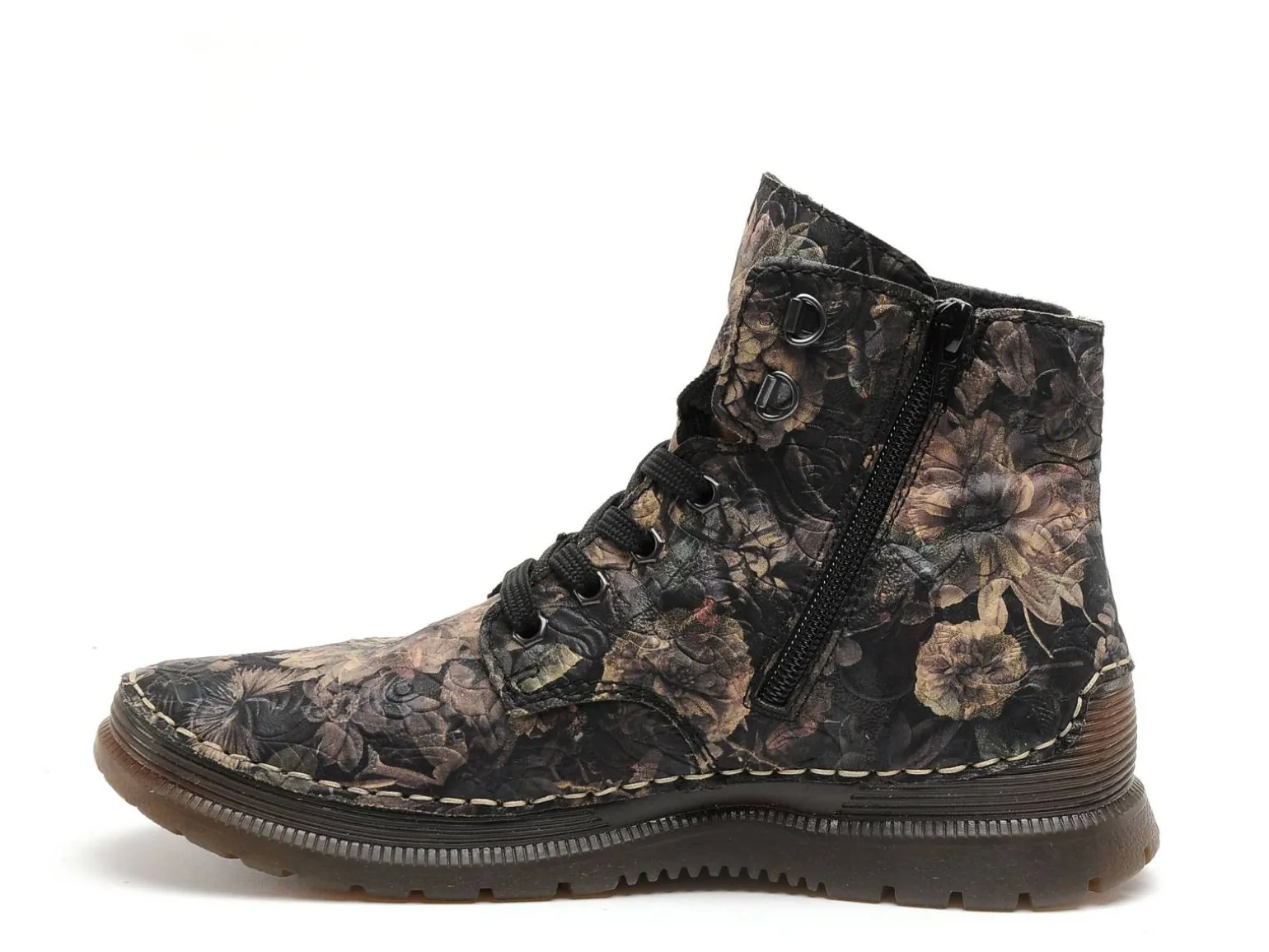 Rieker 53632 Multicolore Boots et Bottines Plates Femme