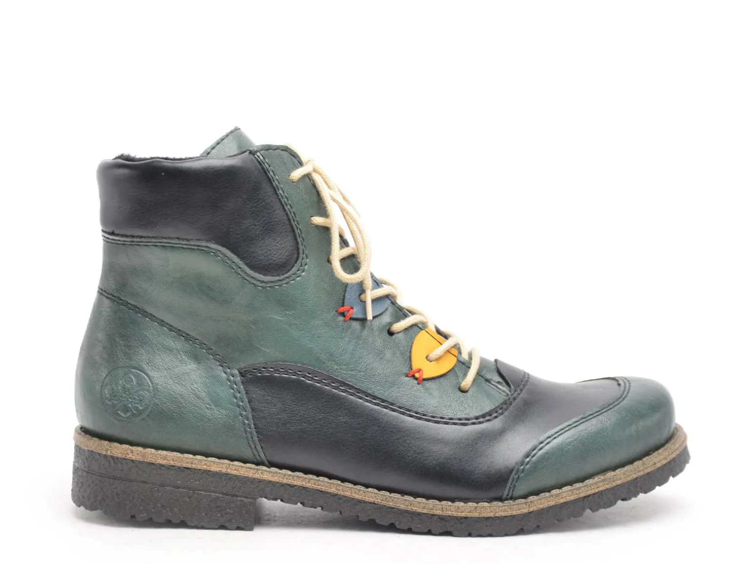 Rieker 73510 Multicolore Boots et Bottines Plates Femme