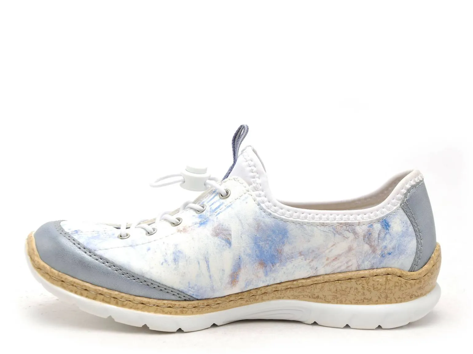 Rieker N42K6 Blanc Derbies Femme