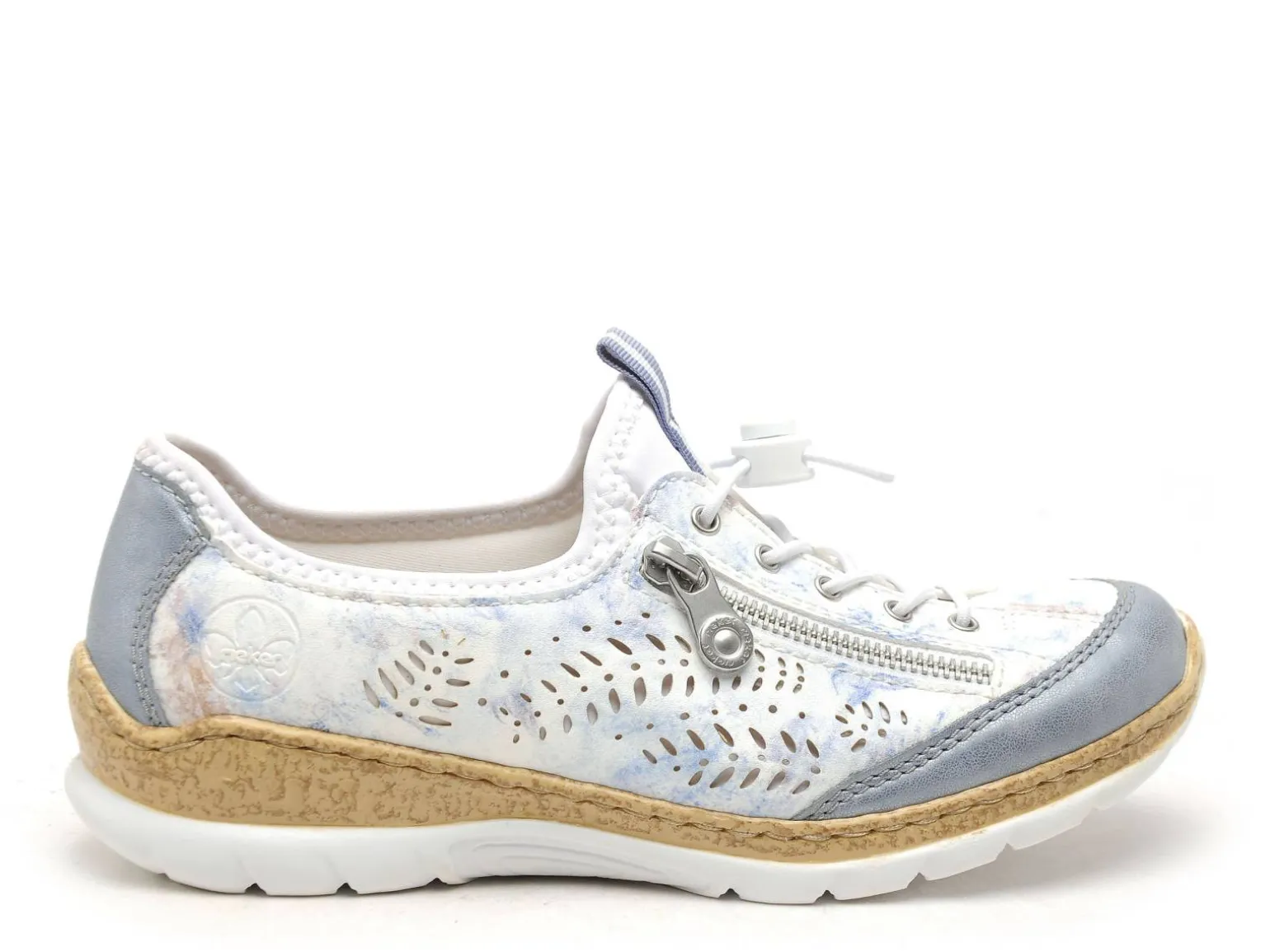 Rieker N42K6 Blanc Derbies Femme