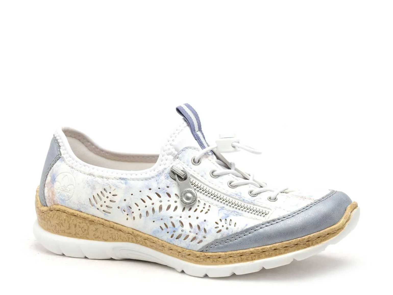 Rieker N42K6 Blanc Derbies Femme
