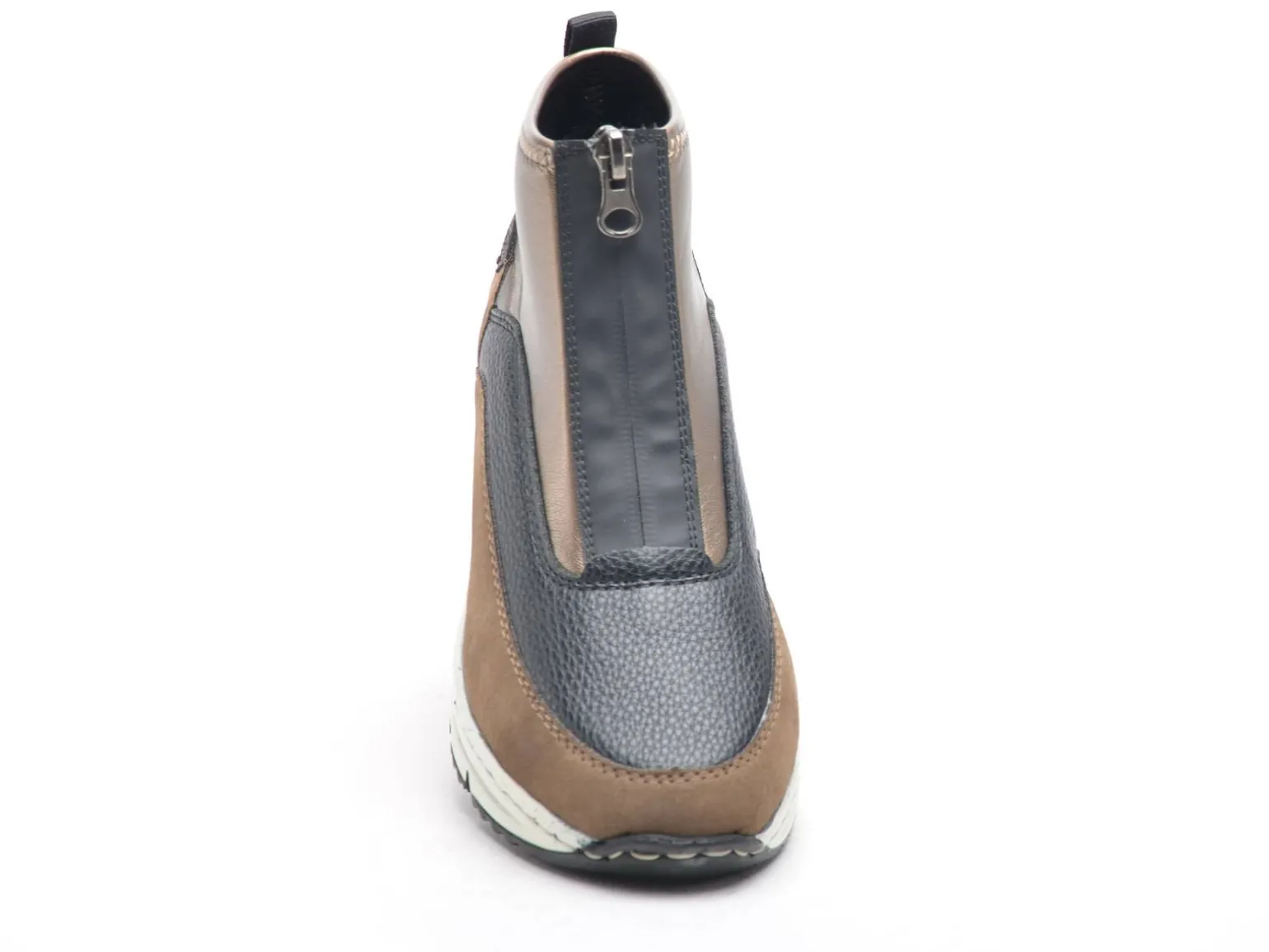 Rieker N6352 Marron Boots et Bottines à Talons Femme