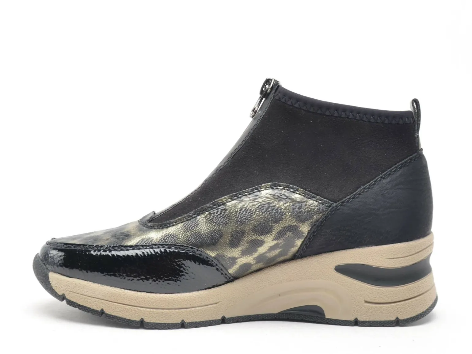 Rieker N9362 Noir Boots et Bottines à Talons Femme