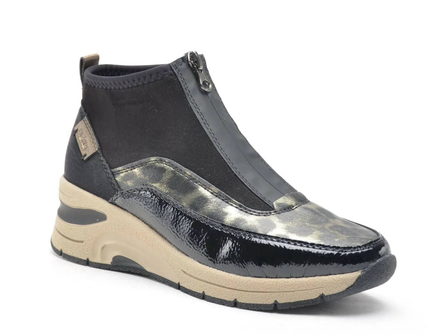 Rieker N9362 Noir Boots et Bottines à Talons Femme