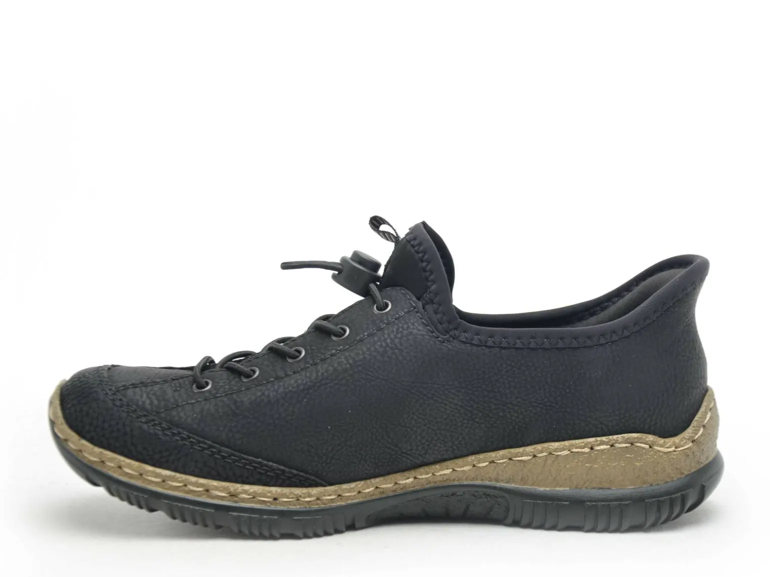 Rieker N3267 Noir Derbies Femme