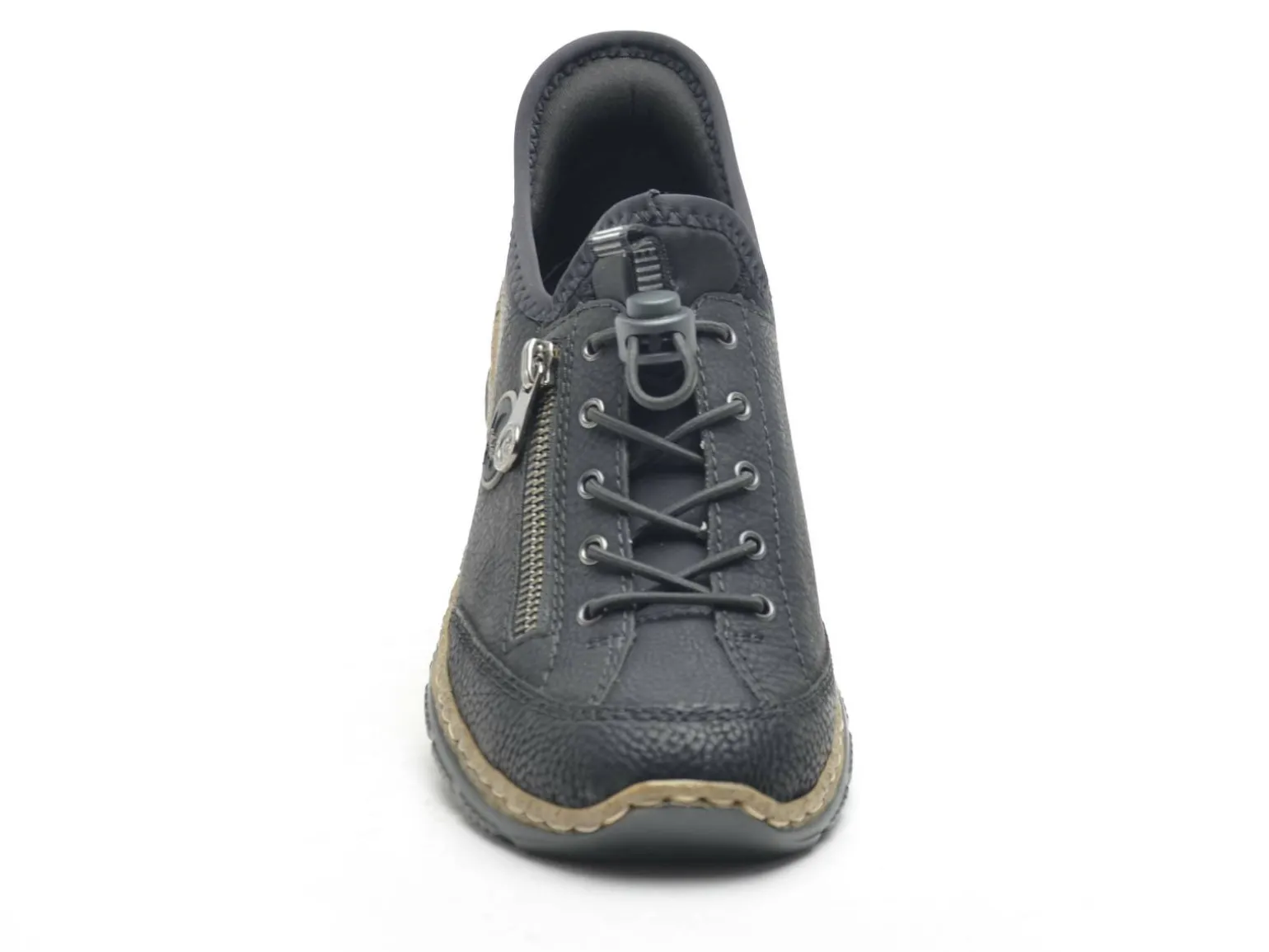 Rieker N3267 Noir Derbies Femme