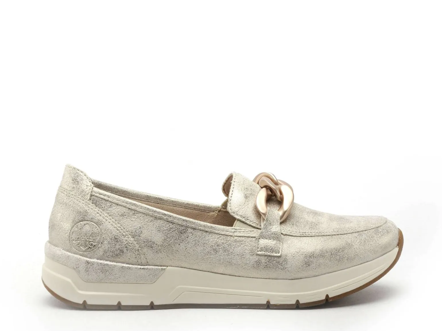 Rieker 58944 Or Mocassins Femme