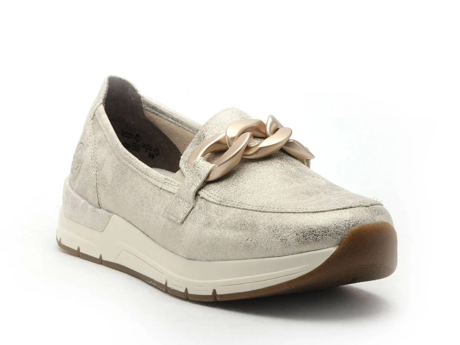 Rieker 58944 Or Mocassins Femme
