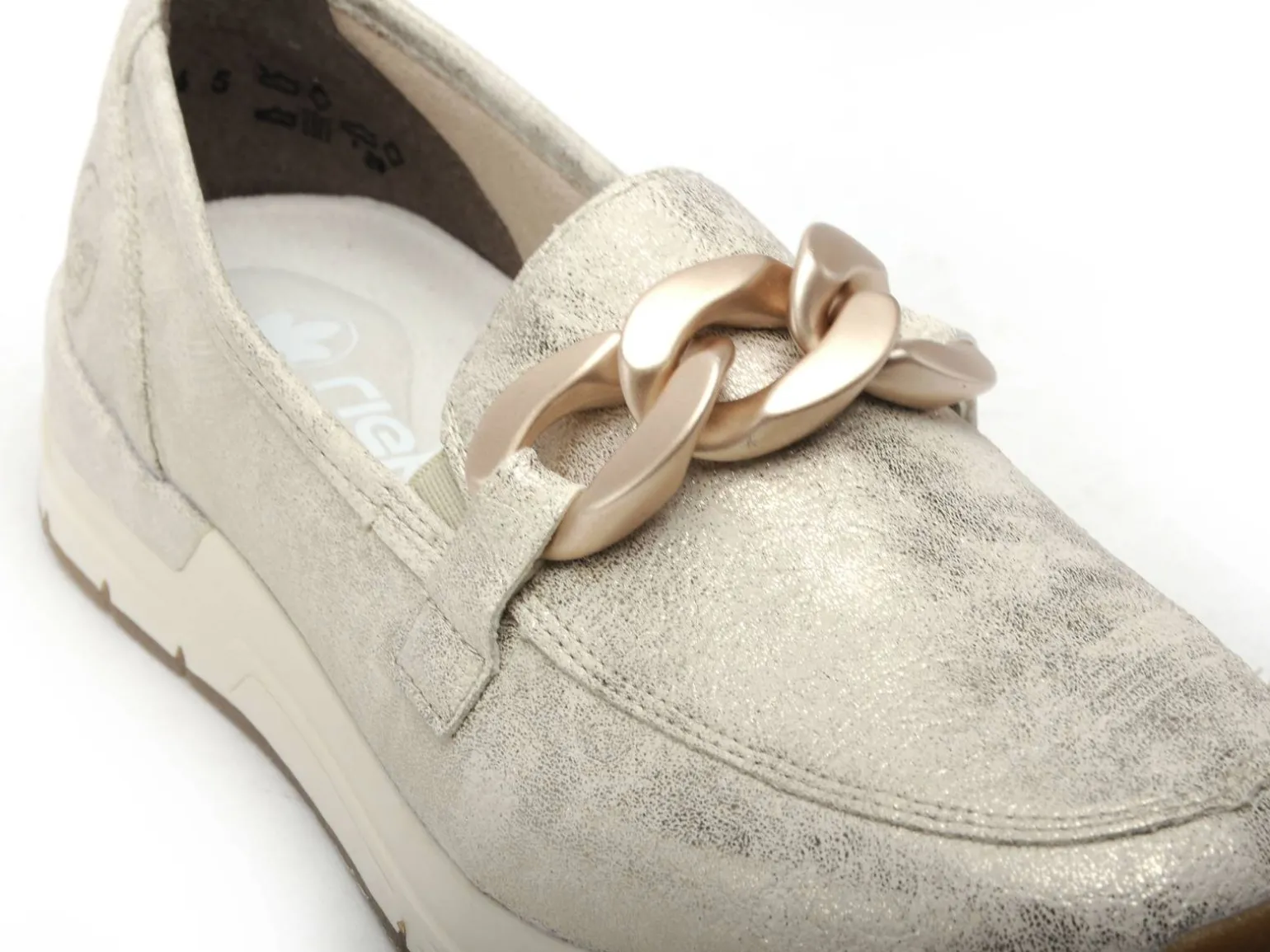 Rieker 58944 Or Mocassins Femme