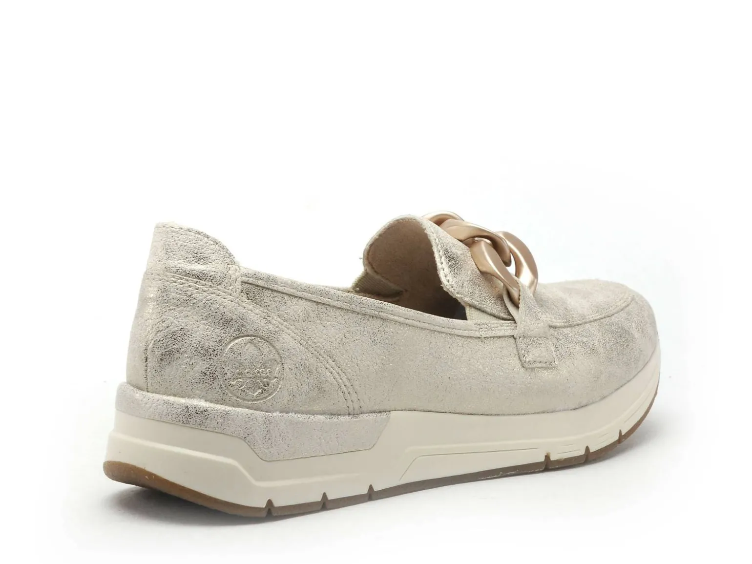 Rieker 58944 Or Mocassins Femme