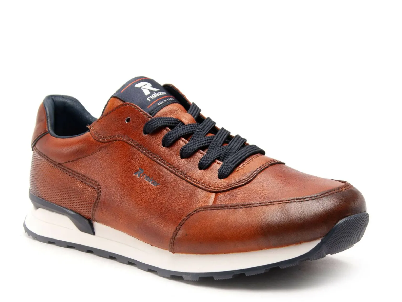 Rieker U0314 Marron Baskets Basses Homme