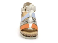 Rieker V7904 Multicolore Sandales à Talons Femme