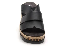 Rieker V7989 Noir Mules et Sabots à Talons Femme
