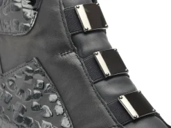 Rieker Y0764 Noir Boots et Bottines Plates Femme