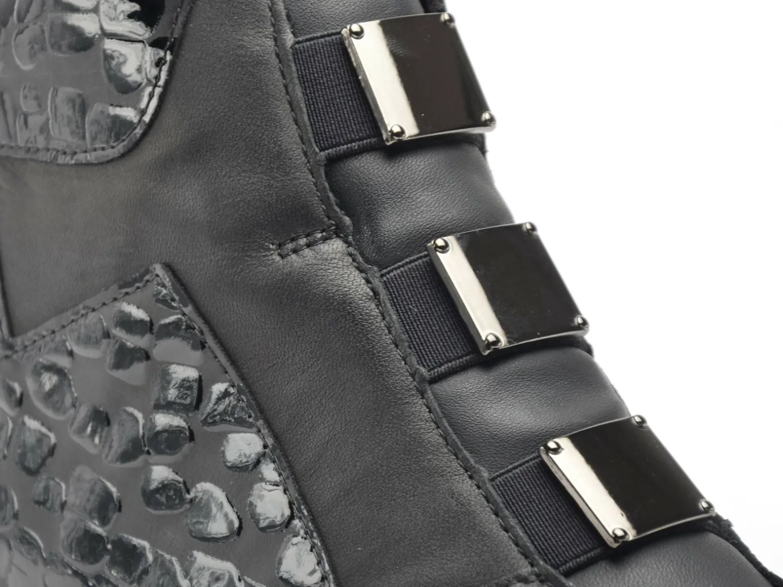 Rieker Y0764 Noir Boots et Bottines Plates Femme