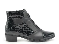Rieker Y0764 Noir Boots et Bottines Plates Femme