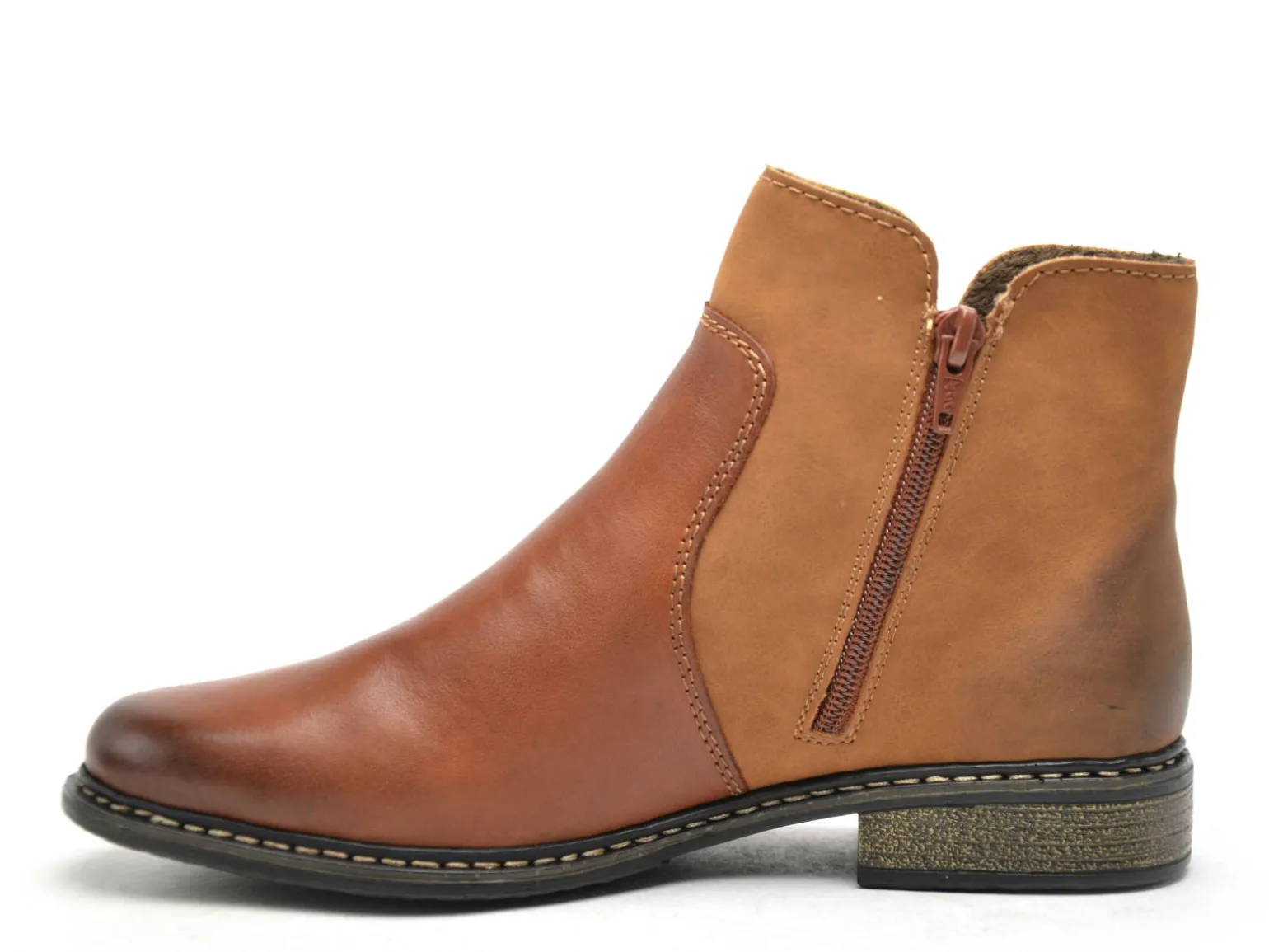 Rieker Z4951 Marron Boots et Bottines Plates Femme