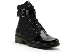 Rieker Z6802 Noir Boots et Bottines Plates Femme