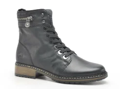 Rieker Z6810 Noir Boots et Bottines Plates Femme