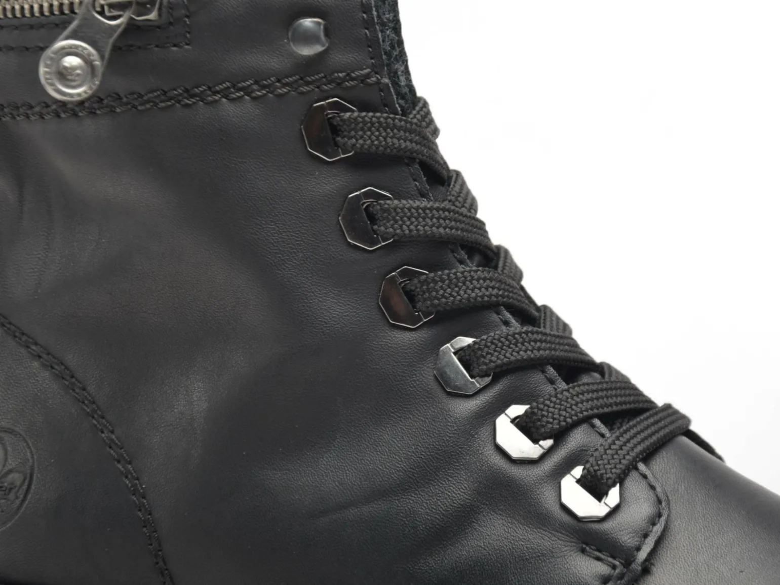 Rieker Z6810 Noir Boots et Bottines Plates Femme