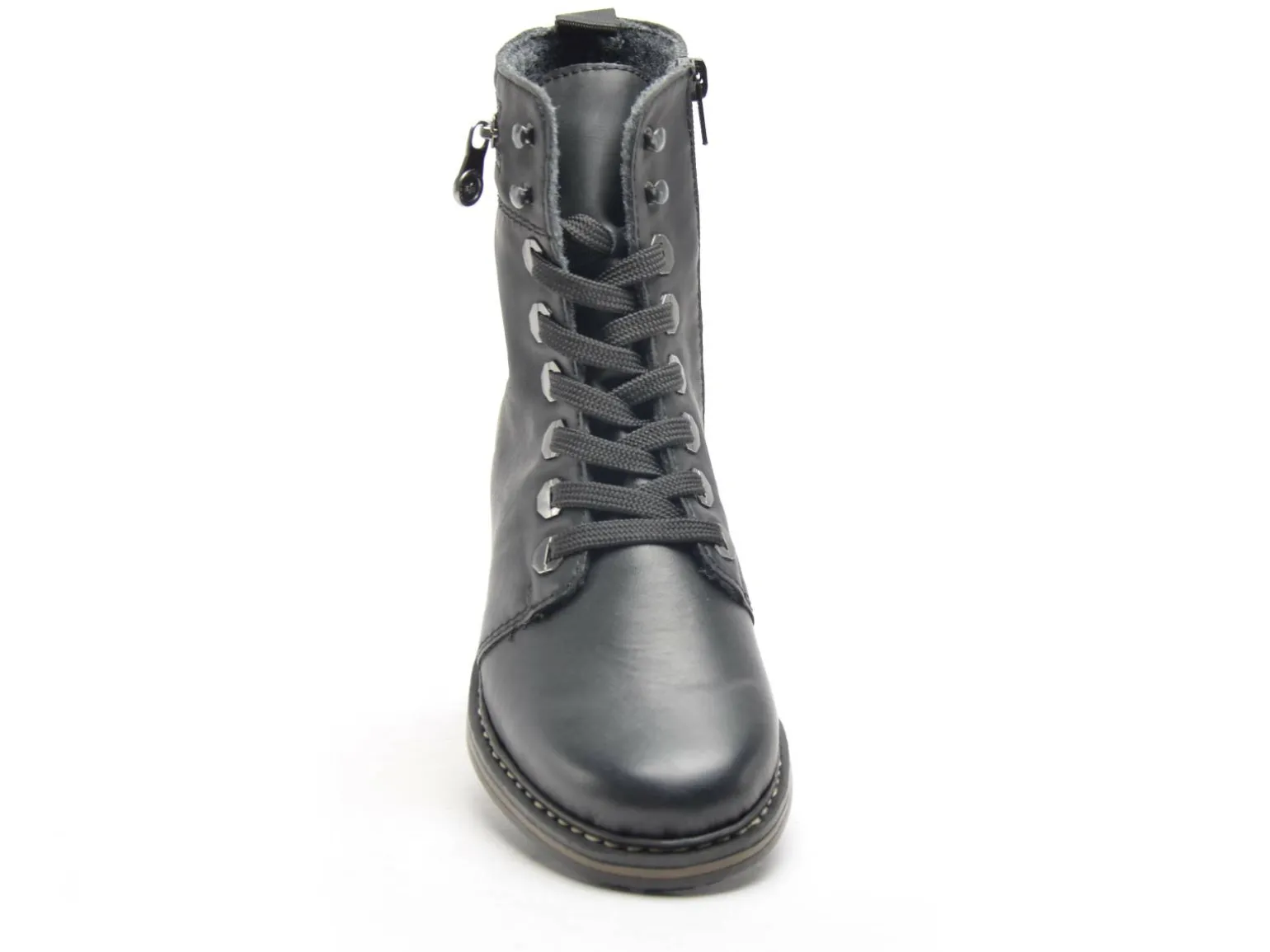 Rieker Z6810 Noir Boots et Bottines Plates Femme