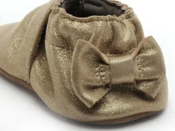Robeez Chaussons bébé MINI LOVE 874682 Or Chaussons Bébé
