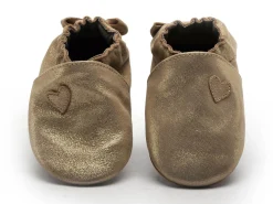 Robeez Chaussons bébé MINI LOVE 874682 Or Chaussons Bébé