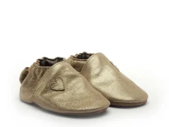 Robeez Chaussons bébé MINI LOVE 874682 Or Chaussons Bébé