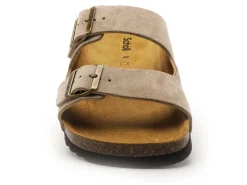Scholl JULIEN SUEDE Beige Mules Homme