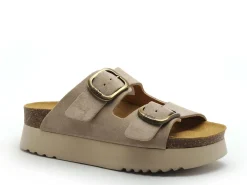 Scholl LUCIE Beige Mules et Sabots à Talons Femme