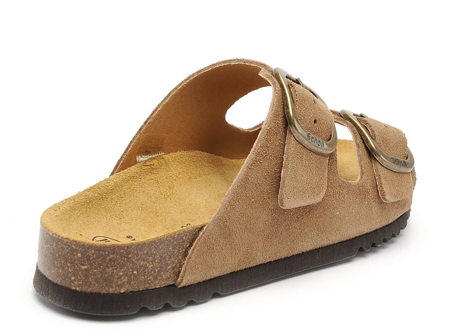 Scholl NOELLE Marron Mules et Sabots Plats Femme