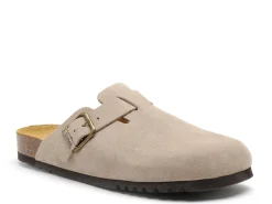 Scholl OLIVIER SUEDE Beige Mules Homme