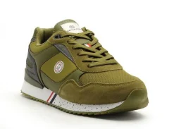 Serge Blanco CHAMONIX Kaki Baskets Basses Homme