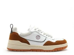 Serge Blanco VERNAZ Blanc Baskets Basses Homme