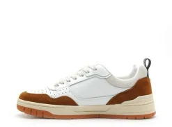 Serge Blanco VERNAZ Blanc Baskets Basses Homme