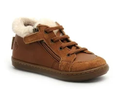Shoo Pom BOUBA ZIP WOOL Marron Baskets Montantes Garçon