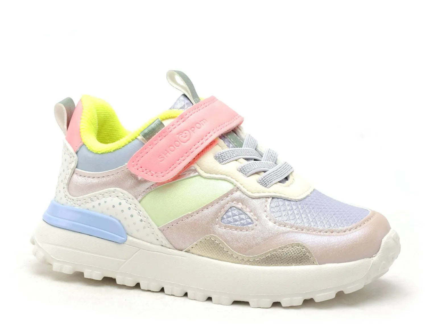 Shoo Pom JOGGY SCRATCH FILLE Multicolore Baskets Basses Fille