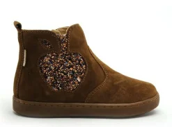 Shoo Pom PLAY NEW APPLE Marron Boots et Bottes Fille