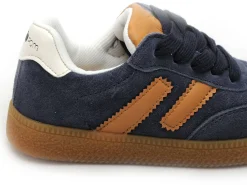 Shoo Pom YUZU LACE Bleu Baskets Basses Garçon