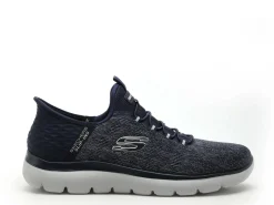 Skechers Baskets 232469 SUMMITS Bleu Baskets Basses Homme