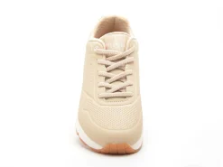 Skechers 155196 Beige Baskets Basses Femme